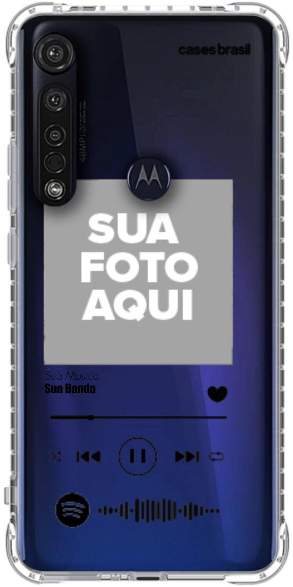 Capinha para Celular Polaroid com Sua Música