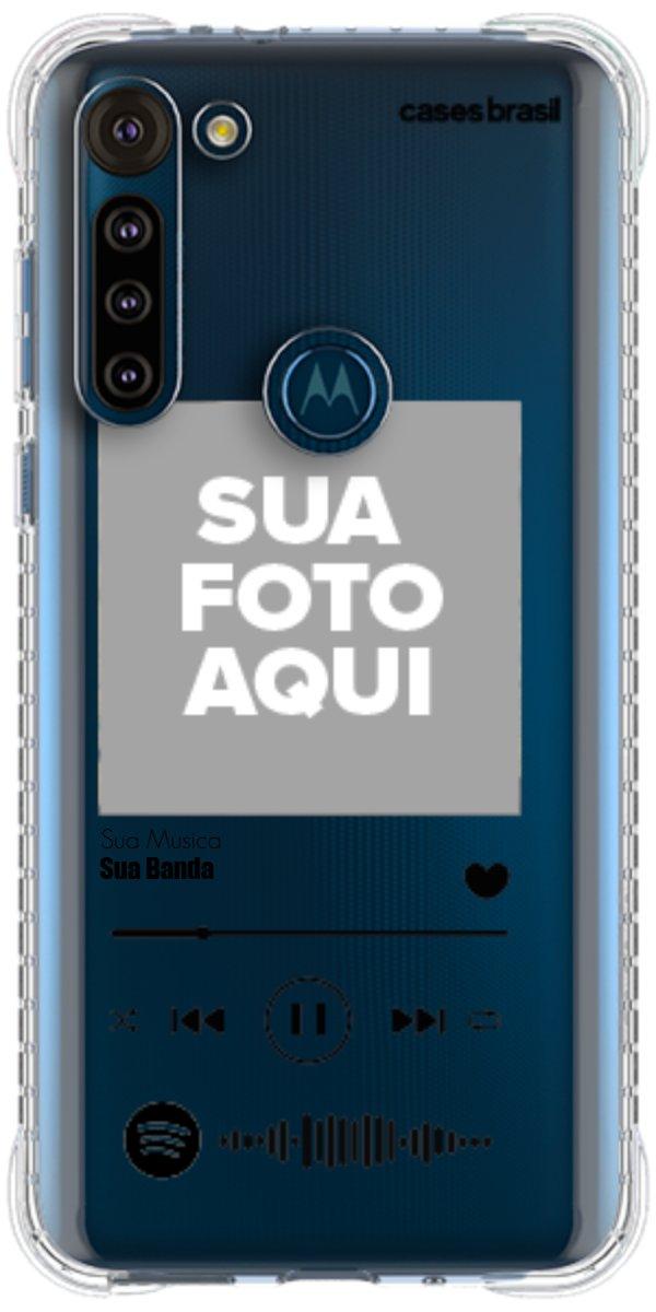 Capinha para Celular Polaroid com Sua Música