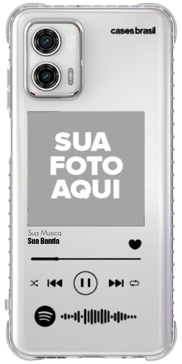 Capinha para Celular Polaroid com Sua Música