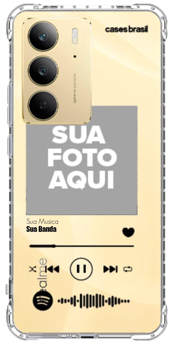 Capinha para Celular Polaroid com Sua Música