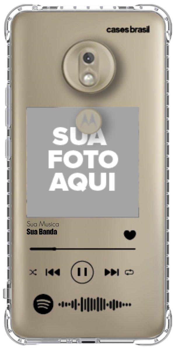 Capinha para Celular Polaroid com Sua Música