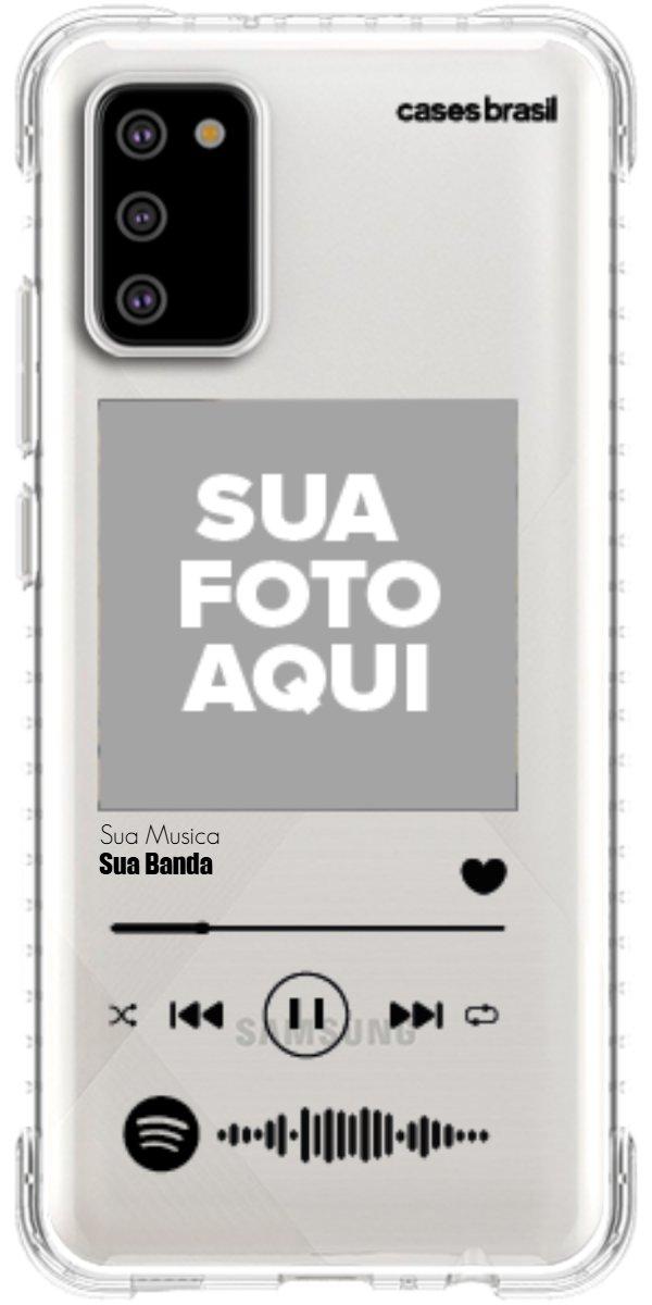 Capinha para Celular Polaroid com Sua Música