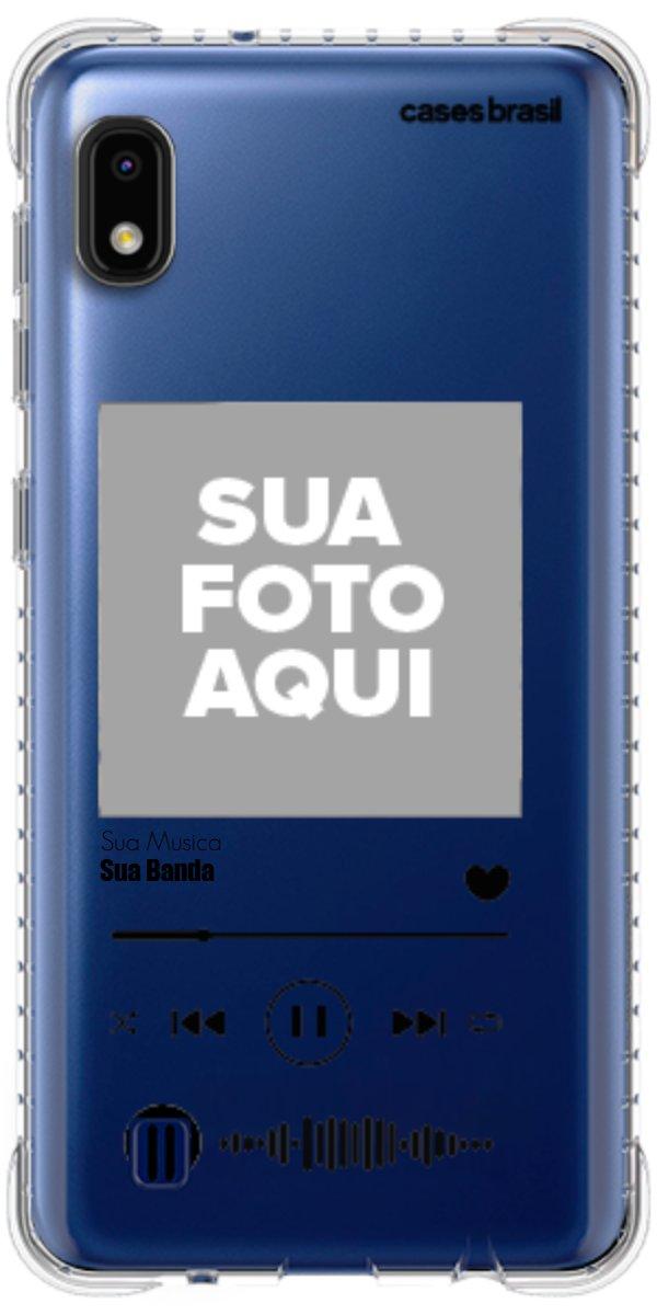 Capinha para Celular Polaroid com Sua Música
