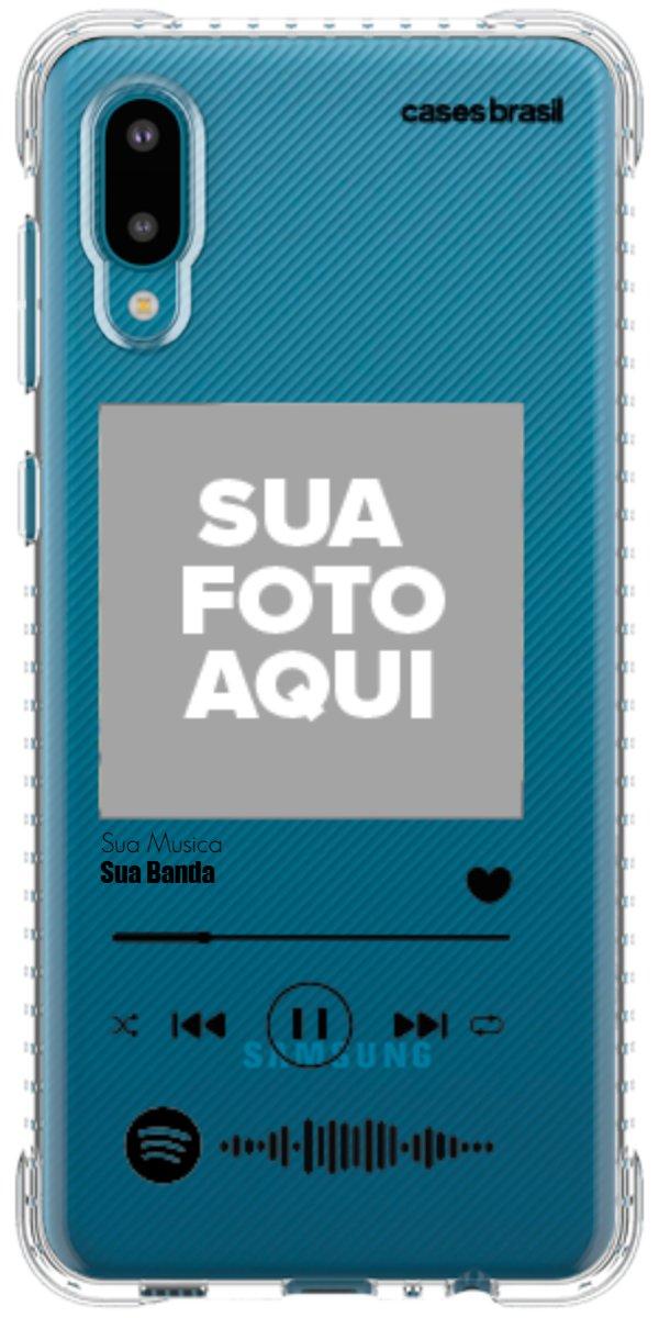 Capinha para Celular Polaroid com Sua Música