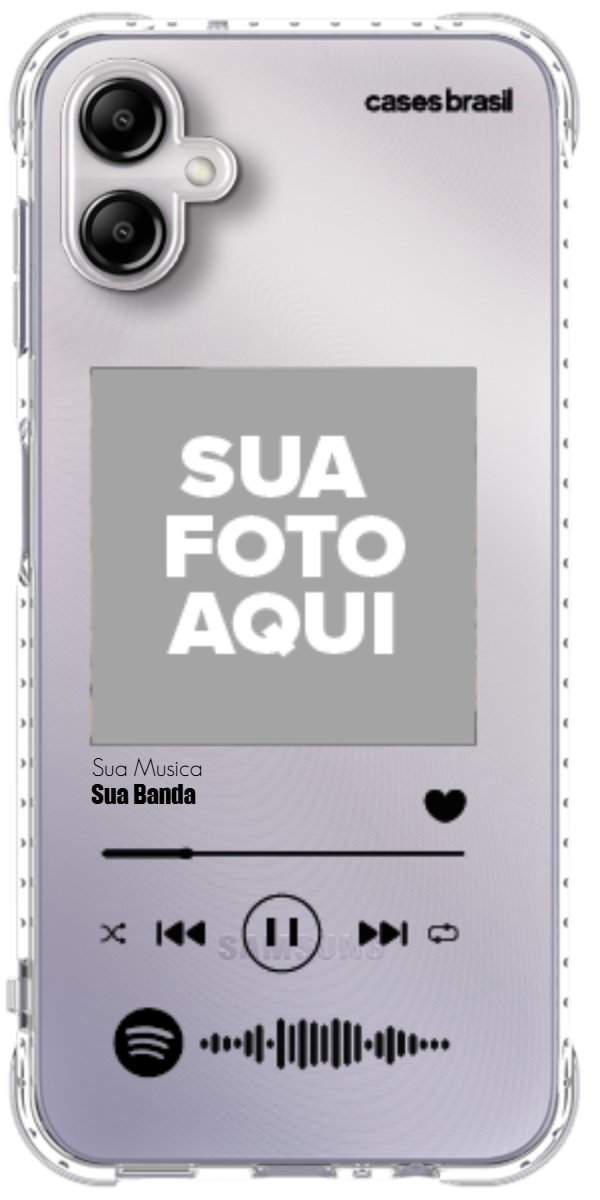 Capinha para Celular Polaroid com Sua Música