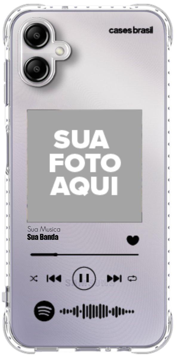 Capinha para Celular Polaroid com Sua Música