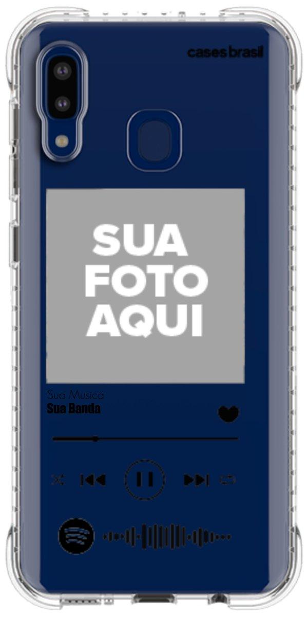 Capinha para Celular Polaroid com Sua Música