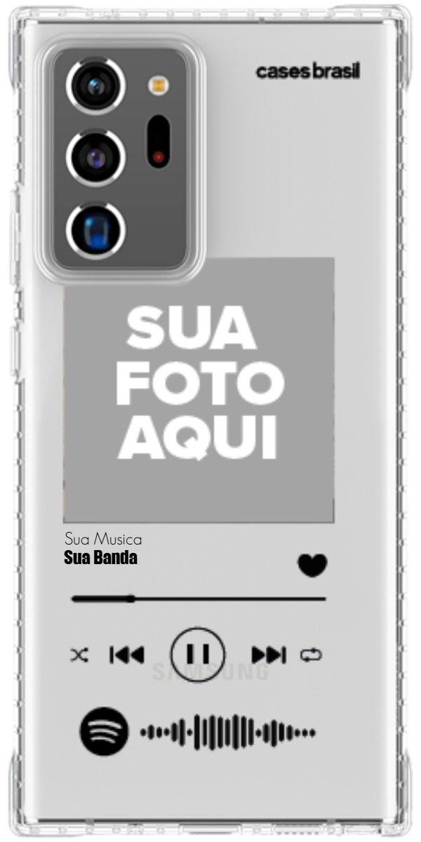 Capinha para Celular Polaroid com Sua Música