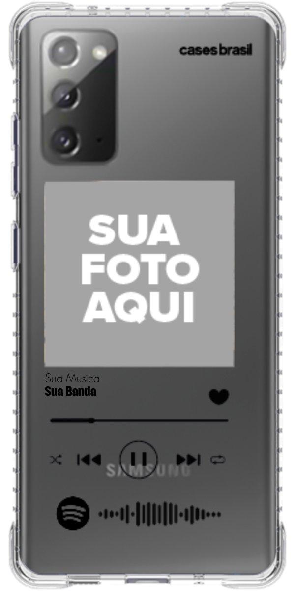 Capinha para Celular Polaroid com Sua Música