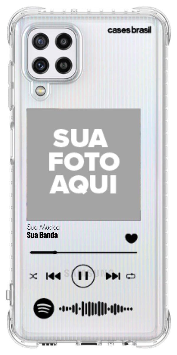 Capinha para Celular Polaroid com Sua Música