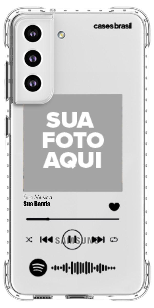 Capinha para Celular Polaroid com Sua Música