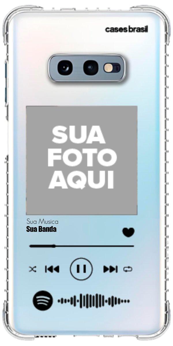 Capinha para Celular Polaroid com Sua Música