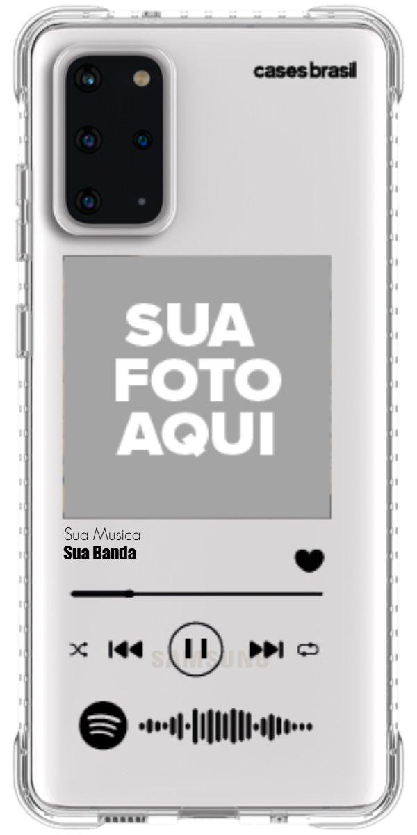Capinha para Celular Polaroid com Sua Música