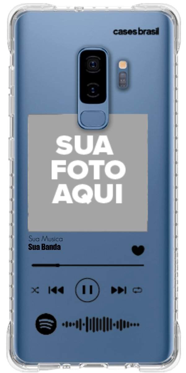 Capinha para Celular Polaroid com Sua Música