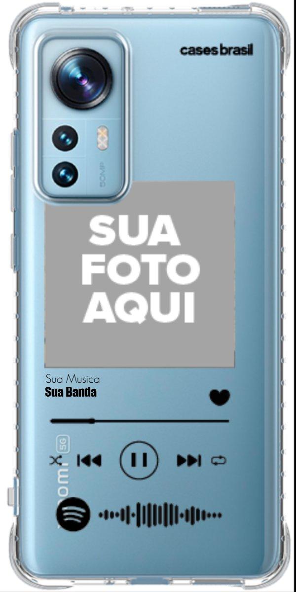 Capinha para Celular Polaroid com Sua Música
