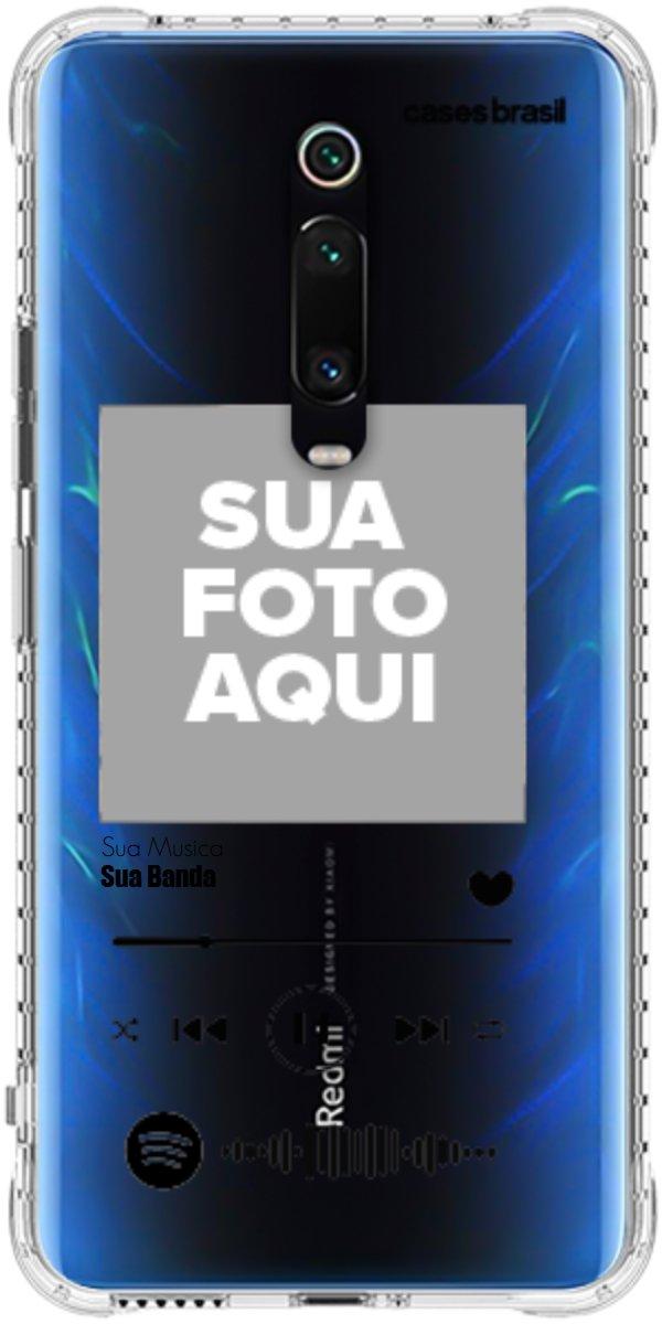 Capinha para Celular Polaroid com Sua Música