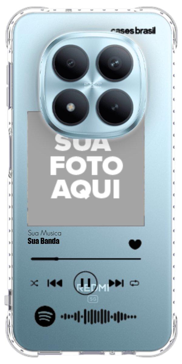 Capinha para Celular Polaroid com Sua Música
