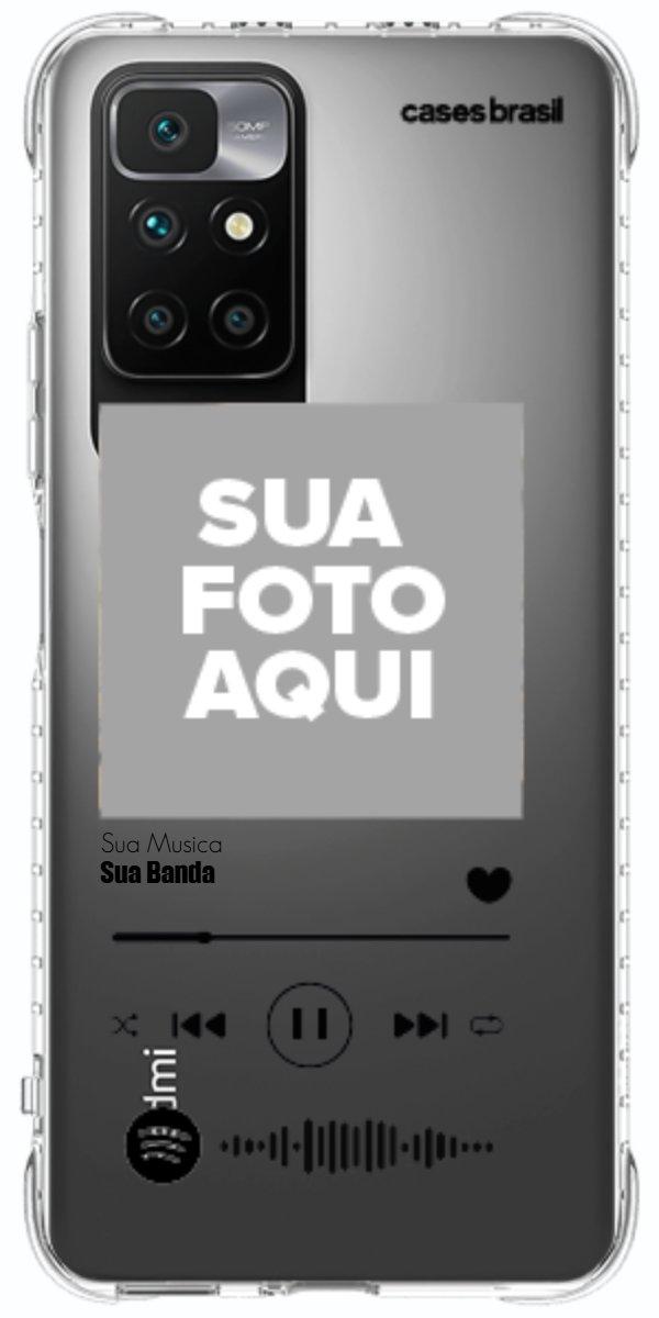 Capinha para Celular Polaroid com Sua Música