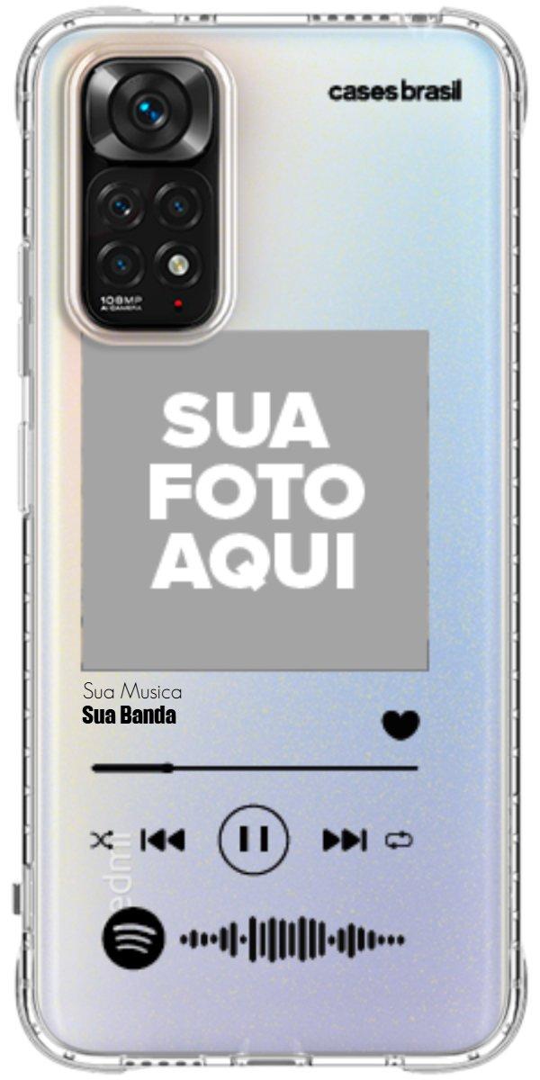 Capinha para Celular Polaroid com Sua Música