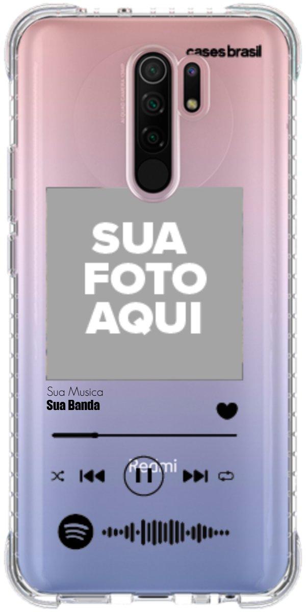 Capinha para Celular Polaroid com Sua Música