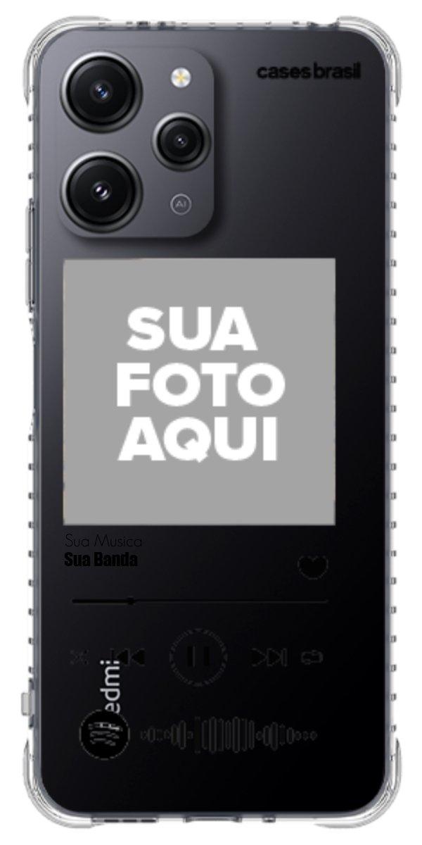 Capinha para Celular Polaroid com Sua Música