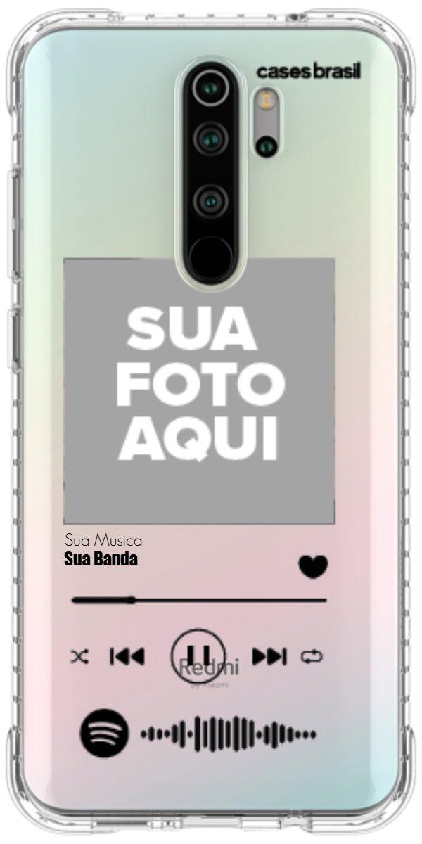 Capinha para Celular Polaroid com Sua Música