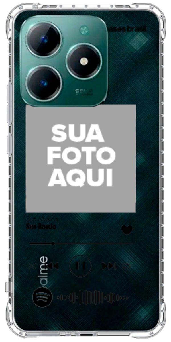 Capinha para Celular Polaroid com Sua Música