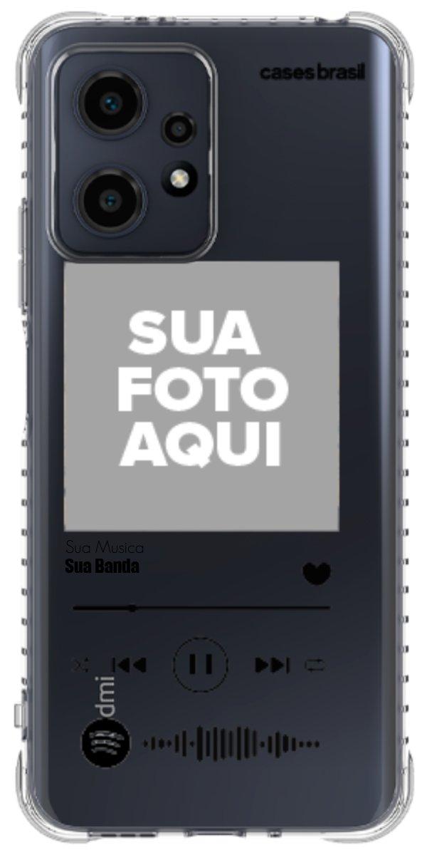 Capinha para Celular Polaroid com Sua Música