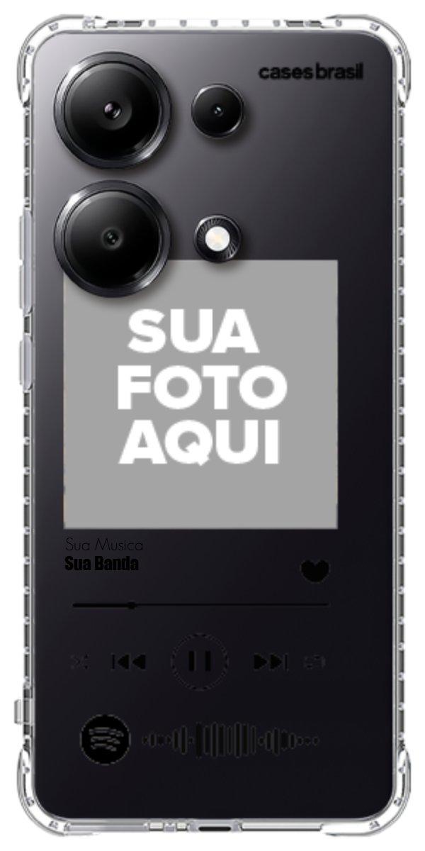 Capinha para Celular Polaroid com Sua Música