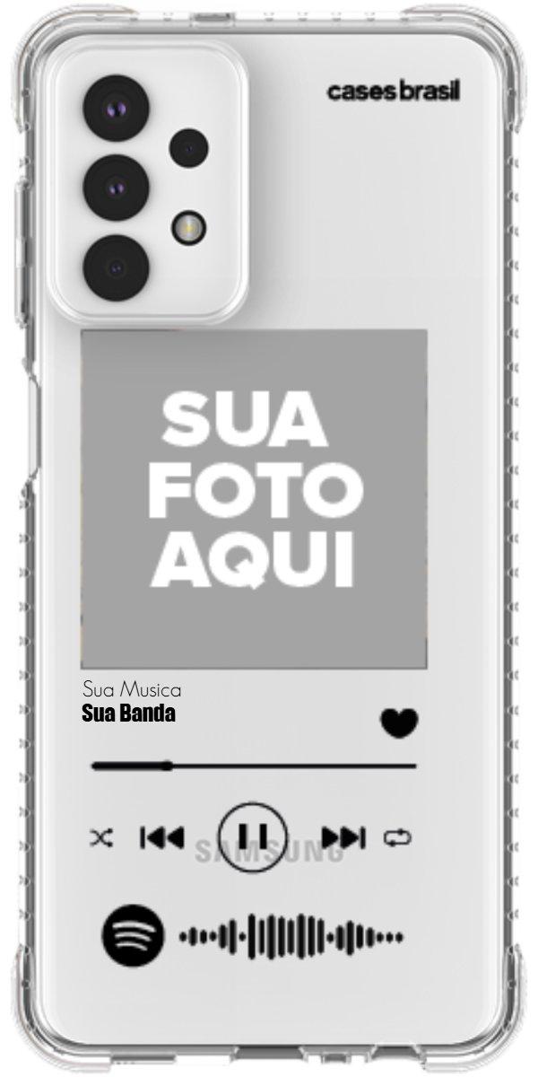 Capinha para Celular Polaroid com Sua Música