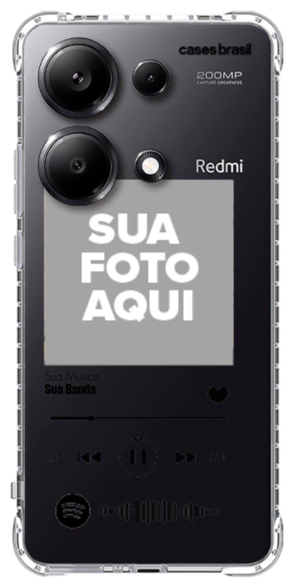 Capinha para Celular Polaroid com Sua Música