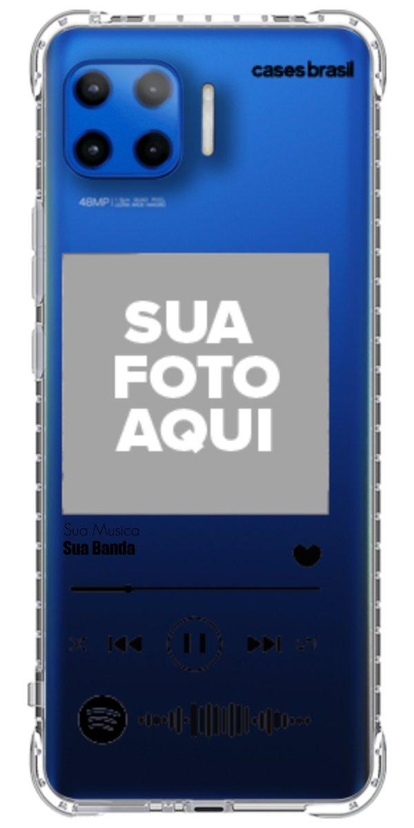 Capinha para Celular Polaroid com Sua Música