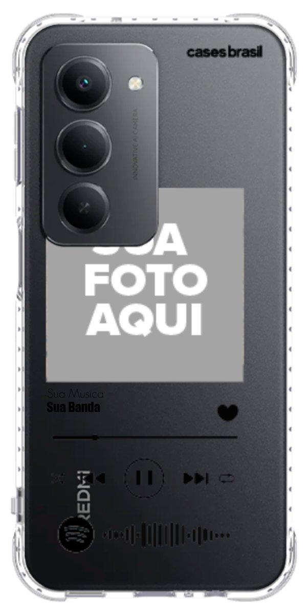 Capinha para Celular Polaroid com Sua Música