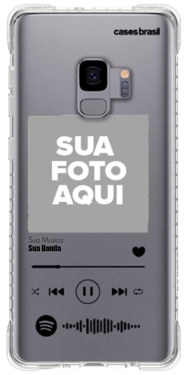 Capinha para Celular Polaroid com Sua Música