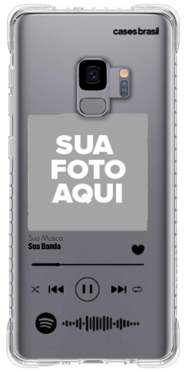 Capinha para Celular Polaroid com Sua Música