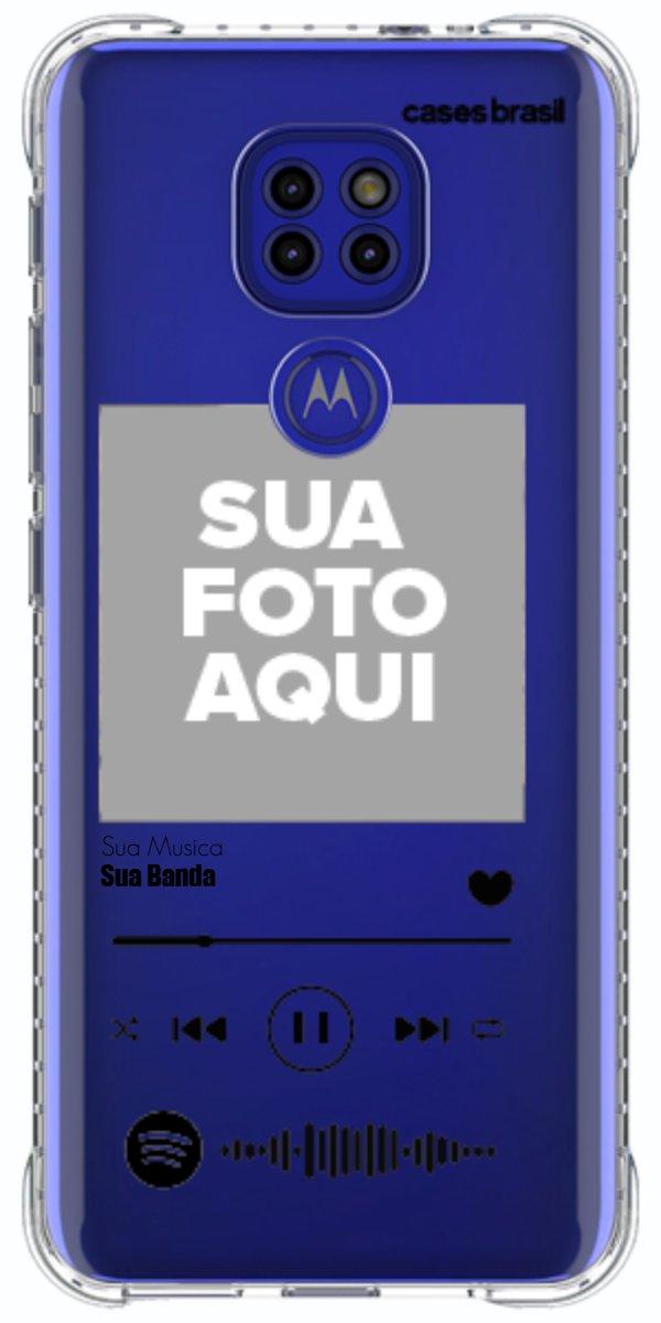 Capinha para Celular Polaroid com Sua Música