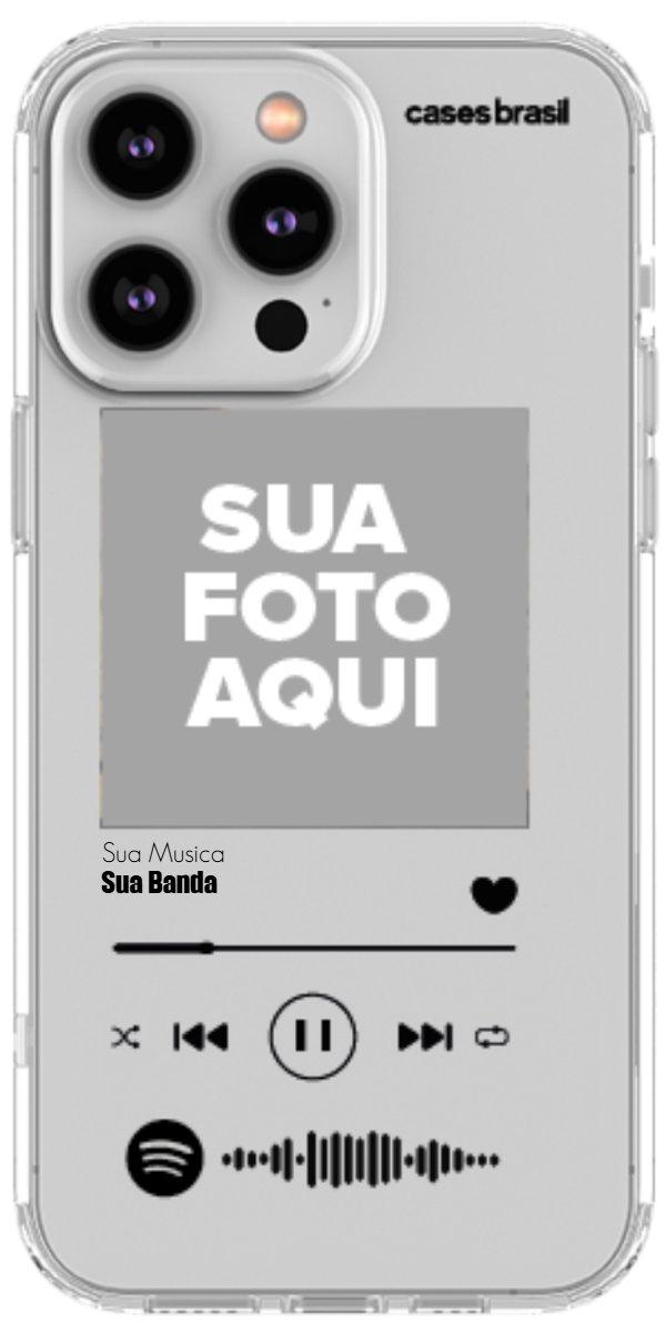 Capinha para Celular Polaroid com Sua Música