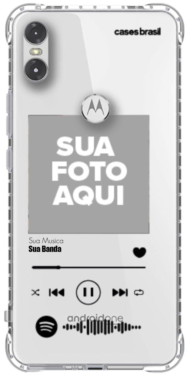 Capinha para Celular Polaroid com Sua Música