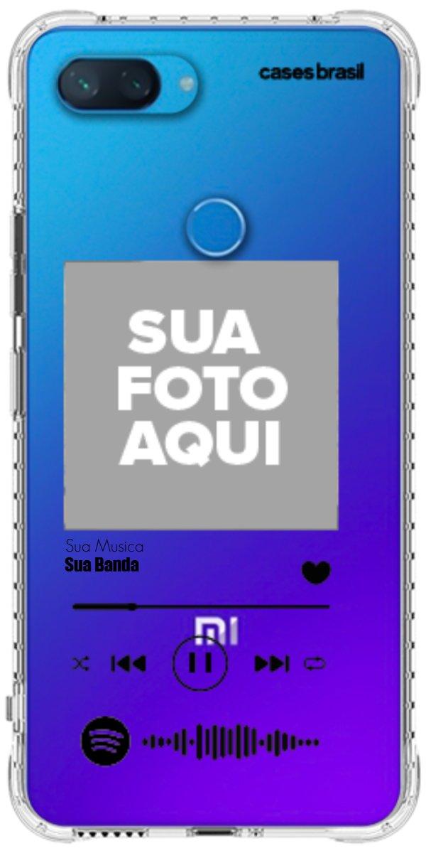 Capinha para Celular Polaroid com Sua Música