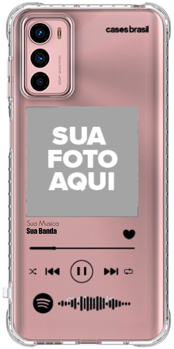 Capinha para Celular Polaroid com Sua Música