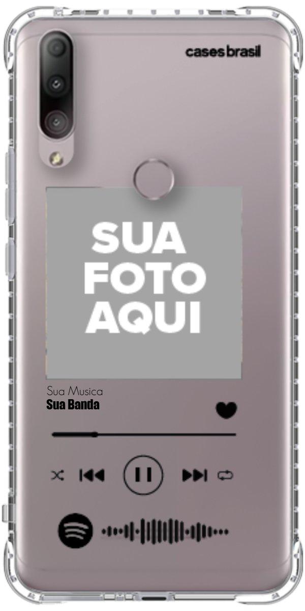 Capinha para Celular Polaroid com Sua Música