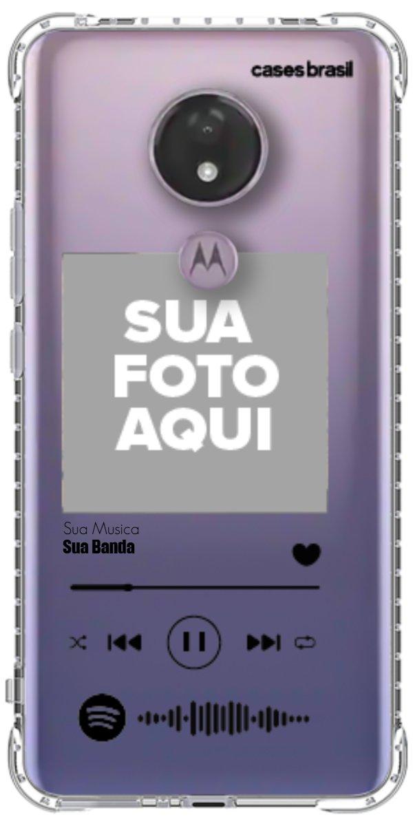 Capinha para Celular Polaroid com Sua Música