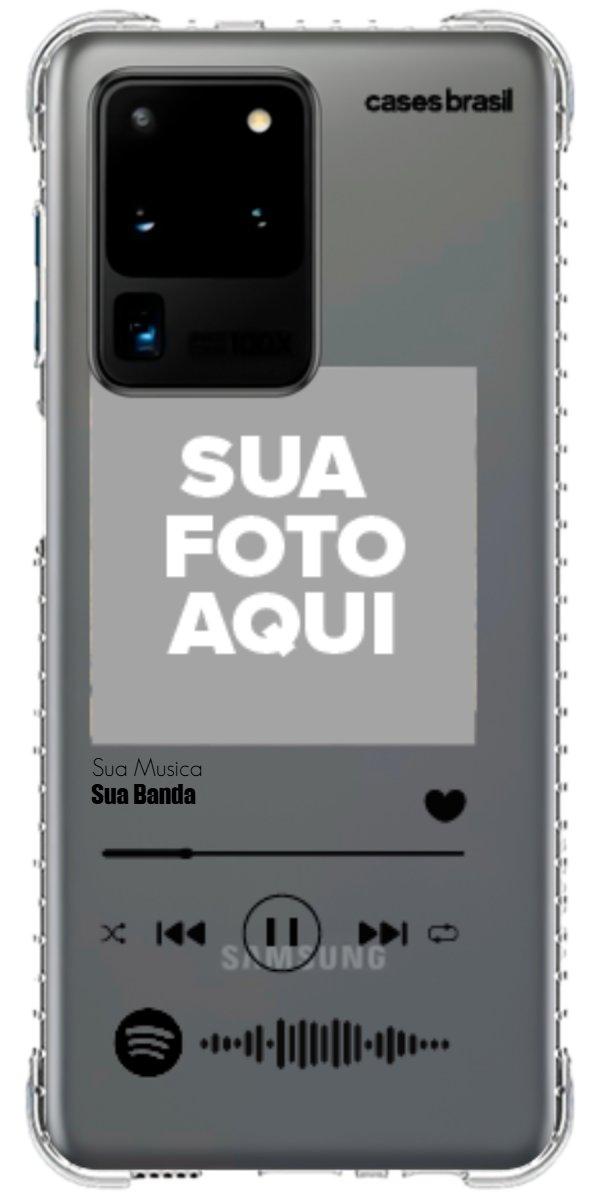 Capinha para Celular Polaroid com Sua Música