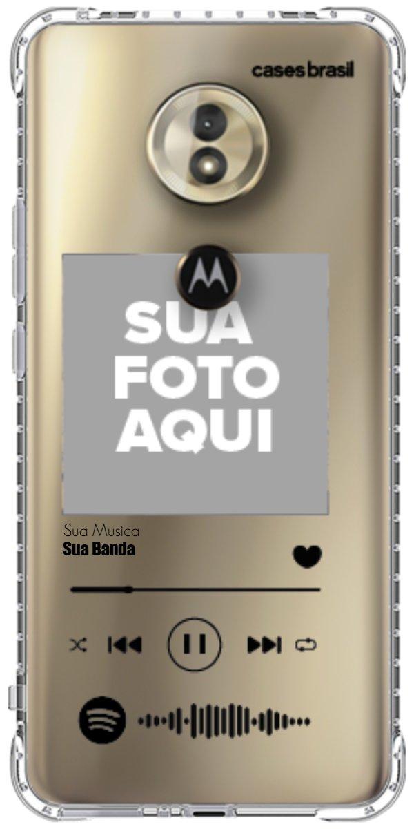 Capinha para Celular Polaroid com Sua Música
