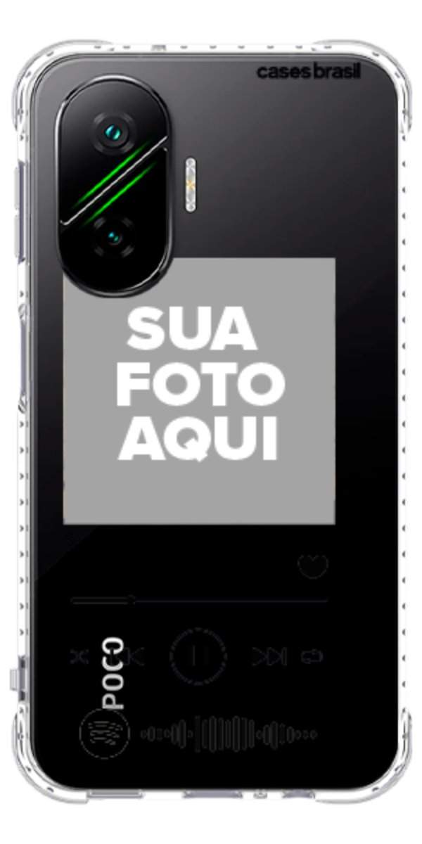 Capinha para Celular Polaroid com Sua Música