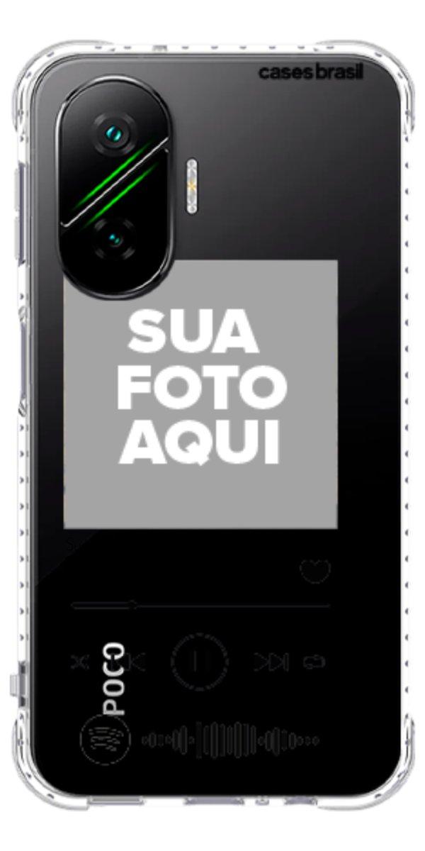 Capinha para Celular Polaroid com Sua Música