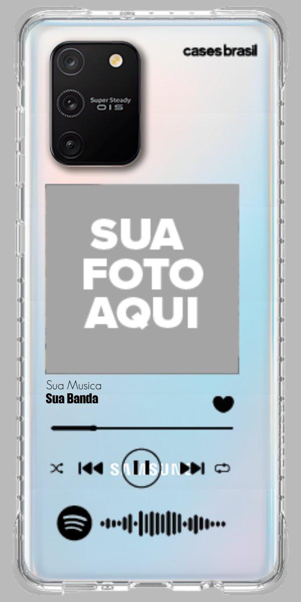 Capinha para Celular Polaroid com Sua Música