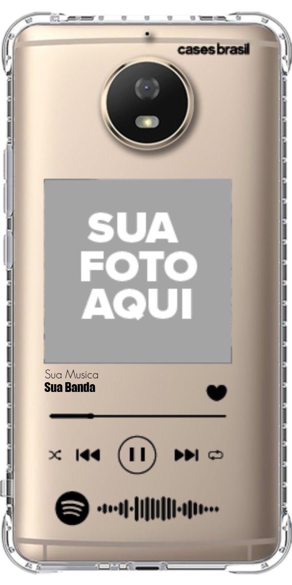 Capinha para Celular Polaroid com Sua Música