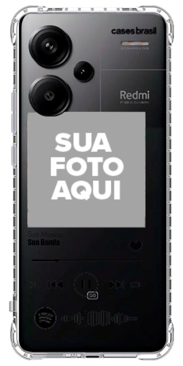 Capinha para Celular Polaroid com Sua Música
