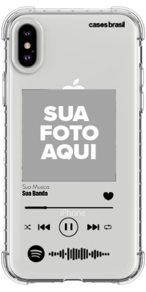 Capinha para Celular Polaroid com Sua Música